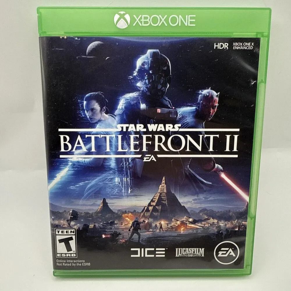 Star Wars: Battlefront II (Microsoft Xbox One, 2017) Tested Works